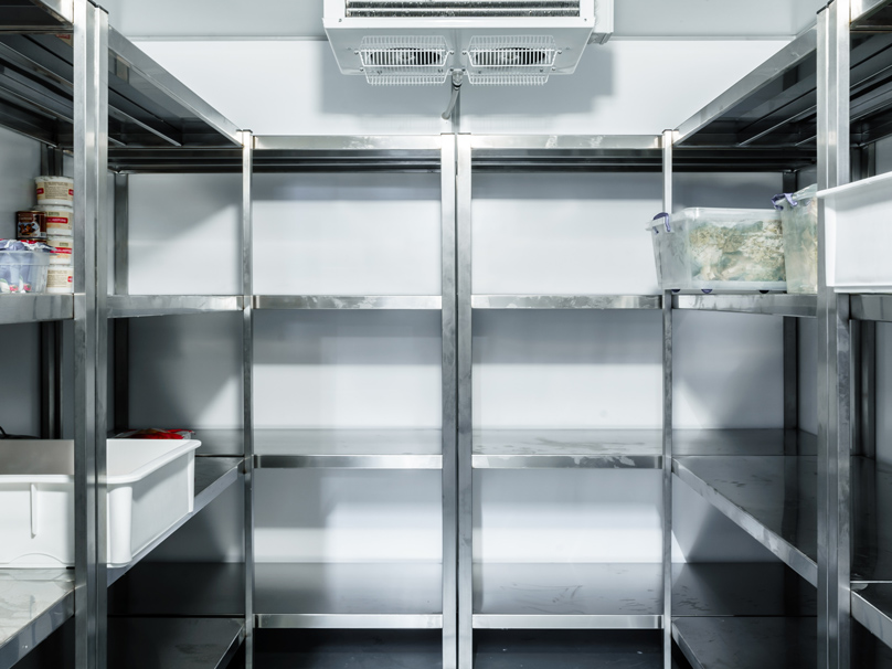 walk-in cooler